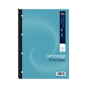 Cambridge Everyday Ruled Margin Refill Pad 160 Pages A4 (5 Pack) 846200192