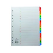 Concord Index 1-15 A4 White With Multicolour Tabs 01601/Cs16