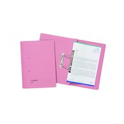 Exacompta Guildhall Transfer File 285gsm Foolscap Pink (25 Pack) 346-PNKZ