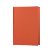 Guildhall Square Cut Folder Mediumweight Foolscap Orange (100 Pack) FS250-ORGZ
