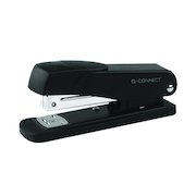 Q-Connect Half Strip Metal Stapler Black KF01044