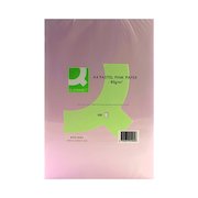 Q-Connect Pink Ream Coloured Copier A4 Paper 80gsm (500 Pack) KF01095