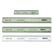 Q-Connect Clear 150mm/15cm/6inch Ruler KF01106