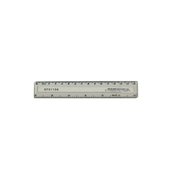 Q-Connect Acrylic Shatter Resistant Ruler 15cm Clear (10 Pack) KF01106Q
