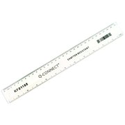 Q-Connect Ruler Shatterproof 300mm Clear KF01108