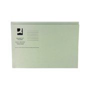 Q-Connect Square Cut Folder Mediumweight 250gsm Foolscap Buff (100 Pack) KF01190