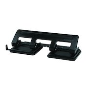 Q-Connect 4 Hole Punch Black KF01238