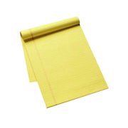 Q-Connect Ruled Stitch Bound Executive Pad 50 Pages A4 Yellow (10 Pack) KF01387