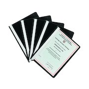 Q-Connect Project Folder A4 Black (25 Pack) KF01453