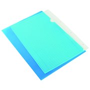 Q-Connect Cut Flush Folder A4 Blue (100 Pack) KF01486