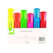 Q-Connect Assorted Highlighter Pens (6 Pack) KF01909