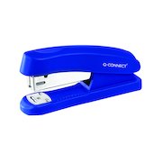 Q-Connect Half Strip Plastic Stapler Blue KF02151