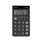 Q-Connect 8 Digit Pocket Calculator Black