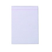 Q-Connect Ruled Scribble Pad 160 Pages 203x127mm (20 Pack) C60FW