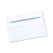 Q-Connect C6 Envelope Wallet Self Seal 90gsm White (1000 Pack) 7042