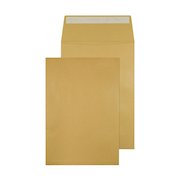 Q-Connect Envelope Gusset 324x229x25mm Peel and Seal 120gsm Manilla (100 Pack) KF3527