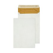 Q-Connect Padded Gusset Envelopes C4 324x229x50mm Peel and Seal White (100 Pack) KF3531