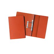 Pocket Spiral Files 285gsm Foolscap Orange (25 Pack) TPFM-ORGZ