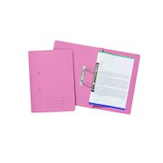 Spiral Files 285gsm Foolscap Pink (Pack 50) TFM50-PNKZ