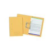 Spiral Files 285gsm Foolscap Yellow (50 Pack) TFM50-YLWZ