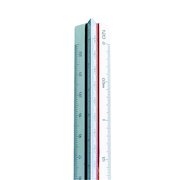 Linex Triangular Scale Ruler 1:1-500 30cm White LXH 312