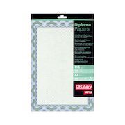 Decadry Border Certificate A4 Paper 115gsm Blue (25 Pack) OSD4040