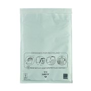 Mail Lite Bubble Lined Postal Bag Size J/6 300x440mm White (50 Pack) 103005504