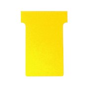 Nobo T-Card Size 4 112 x 180mm Yellow (100 Pack) 2004004