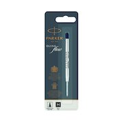 Parker Quink Ballpoint Pen Refill Medium Black Blister (12 Pack) S0909550