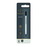 Parker Rollerball Refill Medium Black (12 Pack) S0881230