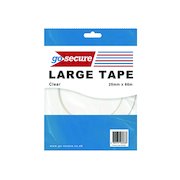 GoSecure Large Tape 25mmx66m Clear (24 Pack) PB02299
