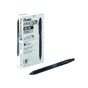 Pentel EnerGel X Retractable Gel Pen Medium Black (12 Pack) BL107-AX