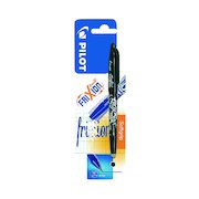 Pilot Frixion Gel Erasable Rollerball Blister Black (12 Pack) FRIX BLST BLK