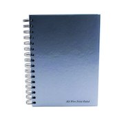 Pukka Pad Silver Ruled Wirebound Notebook 160 Pages A5 (5 Pack) WRULA5