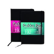 Pukka Pad Signature Soft Cover Notebook Casebound A5 Black (3 Pack) 7746-SIG