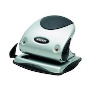 Rexel Precision P225 Hole Punch Silver/Black 2100743
