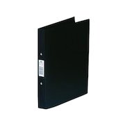 Rexel Budget 2 Ring Binder A4 Black (10 Pack) 13422BK