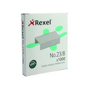 Rexel No. 23 8mm Staples (1000 Pack) 2101054