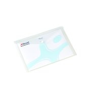 Rexel Popper Folder A4 Clear White (5 Pack) 16129WH