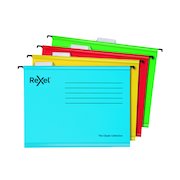 Rexel Classic Suspension Files A4 Assorted (10 Pack) 2115585