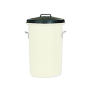 Heavy Duty Coloured Dustbin 85 Litre White 311967