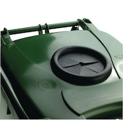 Wheelie Bin With Bottle Bank Aperture 360 Litre Green 377877