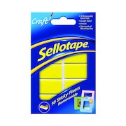 Sellotape Sticky Fixers Removable Pads 20 x 40mm (10 Pack) 1445286