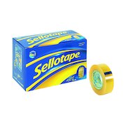 Sellotape Original Golden Tape 18mm x 33m (8 Pack) 1443251