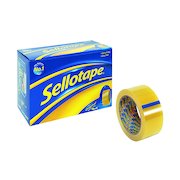 Sellotape Original Golden Tape 48mm x 66m (6 Pack) 1443304