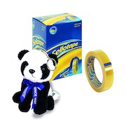 Sellotape Original Golden Tape 24mm x 66m (6 Pack) 2028242