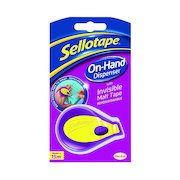 Sellotape On-Hand Dispenser with Tape 18mm x 15m 2379004