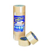 Sellotape Parcel Plus Vinyl Waterproof Extra Strong Packaging Tape