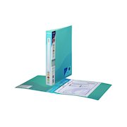 Snopake 25mm 2 Ring Ring Binder Polypropylene A4 Blue (10 Pack) 10180