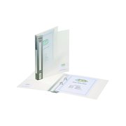 Snopake 25mm 2 Ring Ring Binder Polypropylene A4 Clear (10 Pack) 10183